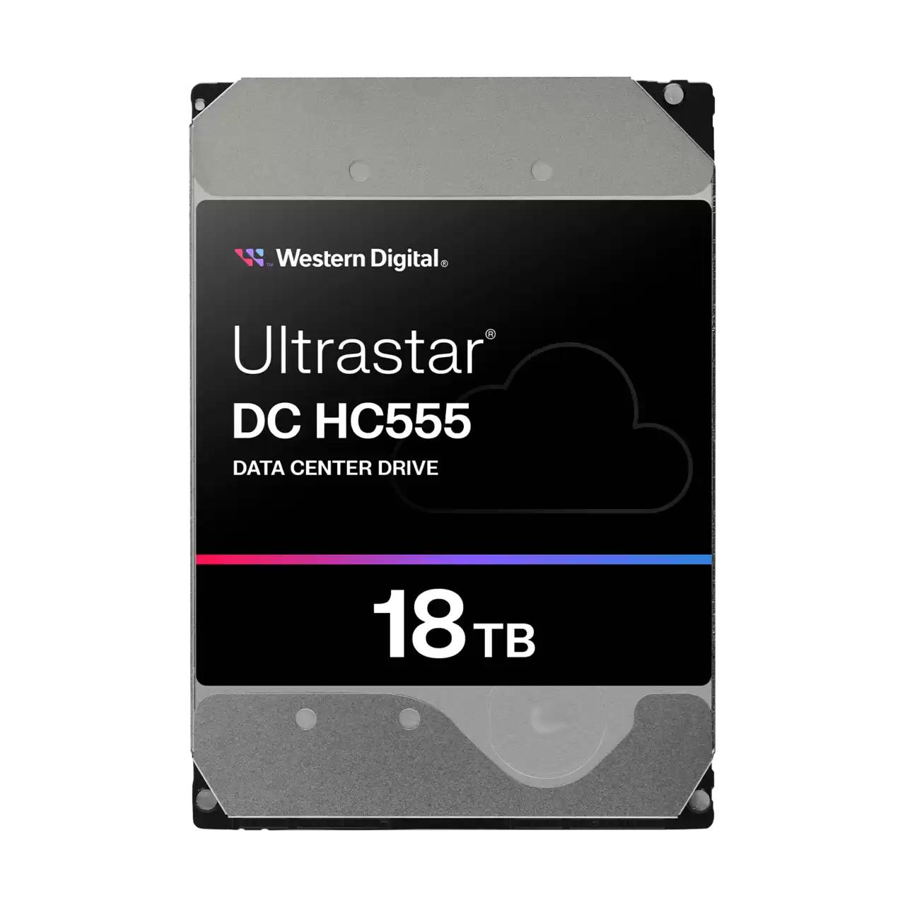 HDD WESTERN DIGITAL SAS3 3.5 Buffer 512 MB 7200 RPM 18 TB WUH722018CL5204 0B47747 Ultrastar DC HC555 0B47747