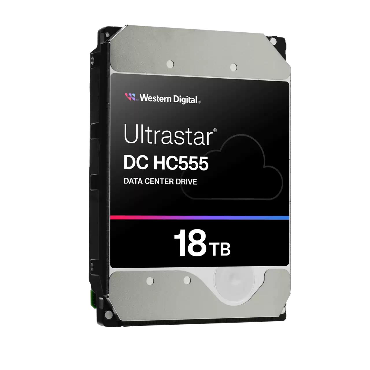 HDD WESTERN DIGITAL SAS3 3.5 Buffer 512 MB 7200 RPM 18 TB WUH722018CL5204 0B47747 Ultrastar DC HC555 0B47747