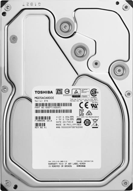 HDD TOSHIBA Serial ATA 3.5 Buffer 512 MB 7200 RPM 22 TB MG Series MG10 Series MG10AFA22TE