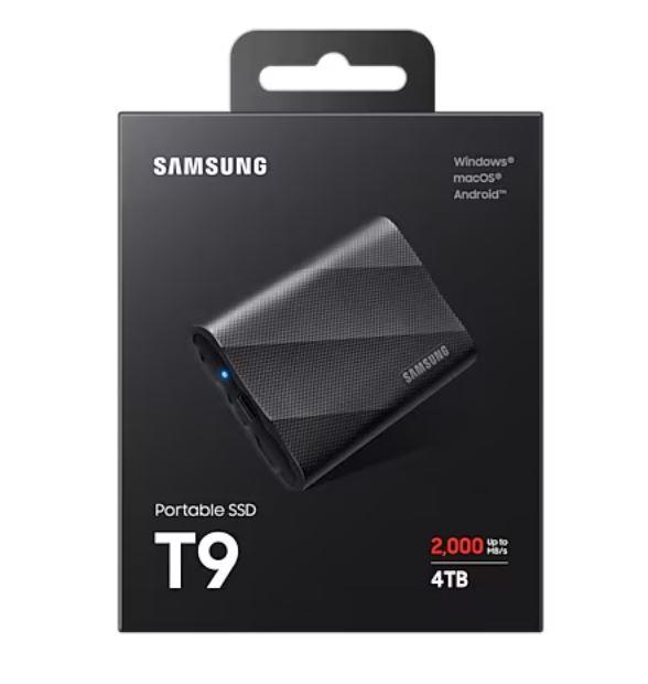 Samsung MU-PG4T0B 4 TB USB Type-C USB 3.2 Gen 2x2 Black