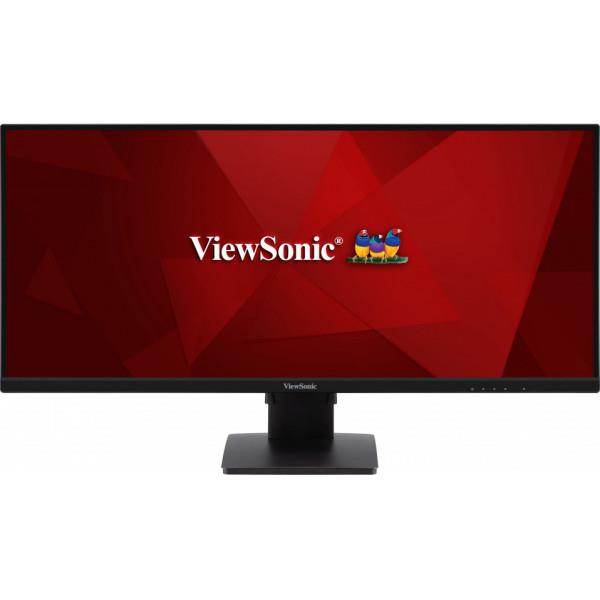 LCD Monitor VIEWSONIC VA3456-MHDJ 34 Business/21 : 9 Panel IPS 3440x1440 21:9 75Hz Matte 4 ms Speakers Swivel Height adjustable Tilt Colour Black VA3456-MHDJ
