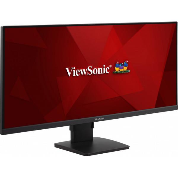 LCD Monitor VIEWSONIC VA3456-MHDJ 34 Business/21 : 9 Panel IPS 3440x1440 21:9 75Hz Matte 4 ms Speakers Swivel Height adjustable Tilt Colour Black VA3456-MHDJ