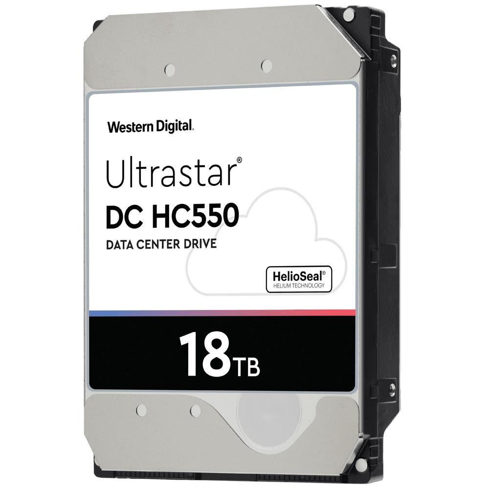 HDD WESTERN DIGITAL ULTRASTAR Ultrastar DC HC550 WUH721818ALE6L4 18TB SATA 3.0 512 MB 7200 rpm 3,5 0F38459