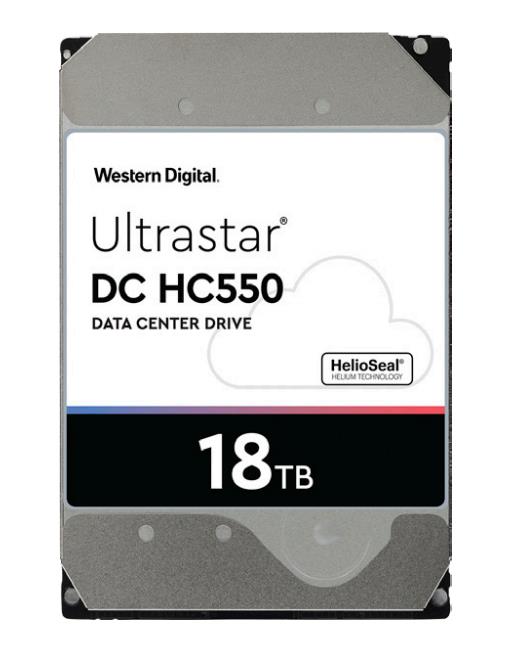 HDD WESTERN DIGITAL ULTRASTAR Ultrastar DC HC550 WUH721818ALE6L4 18TB SATA 3.0 512 MB 7200 rpm 3,5 0F38459
