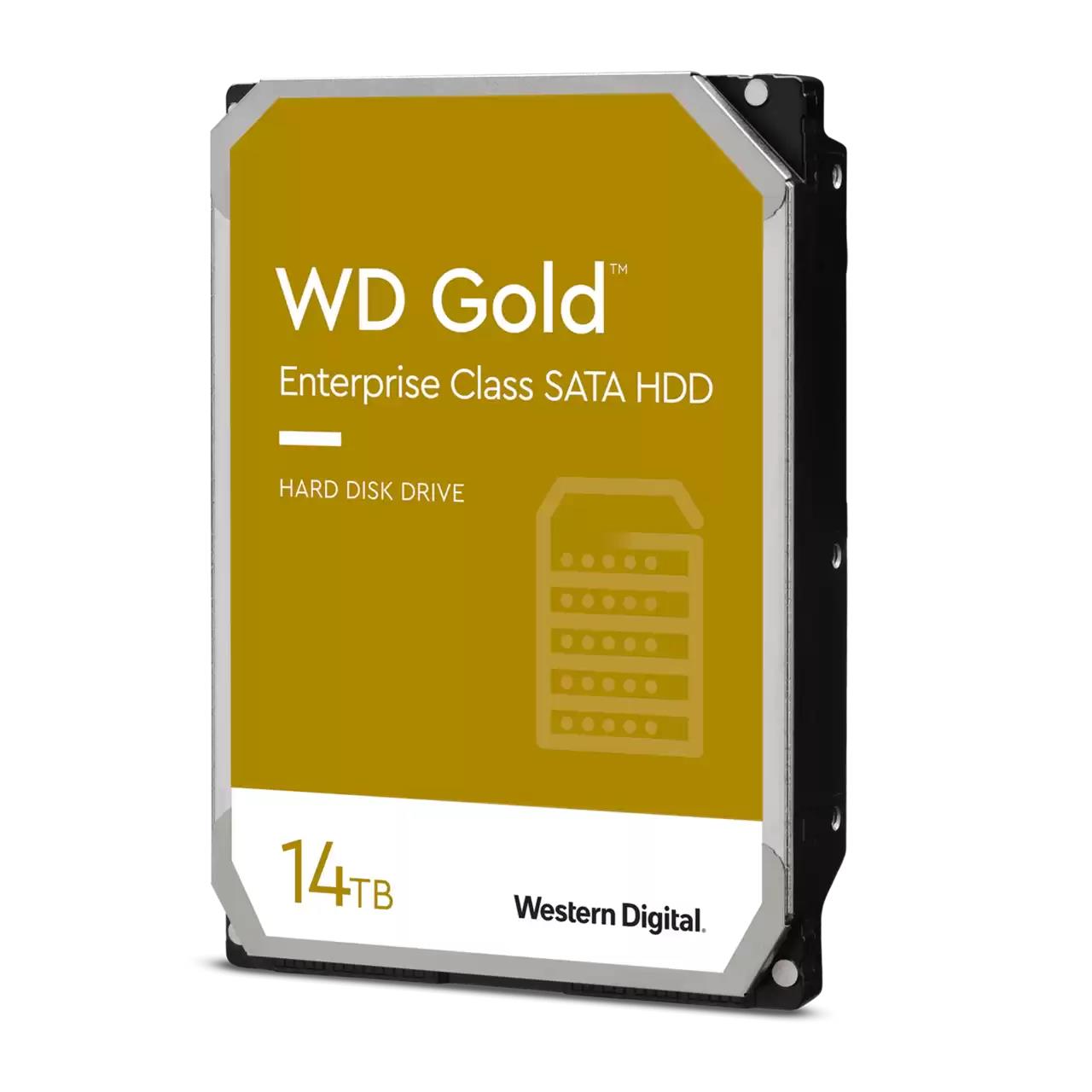 HDD WESTERN DIGITAL Gold 14TB SATA 3.0 512 MB 7200 rpm 3,5 WD142KRYZ