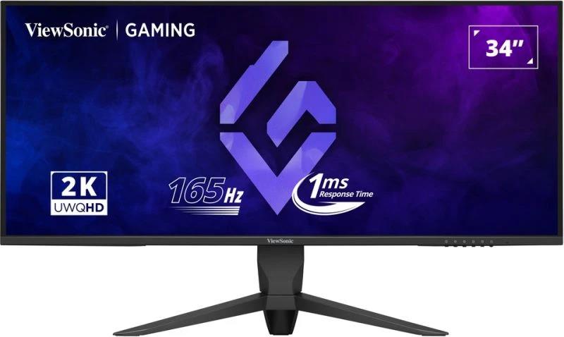 LCD Monitor VIEWSONIC 34 Gaming/21 : 9 Panel VA 3440x1440 21:9 165 Hz Matte 1 ms Swivel Height adjustable Tilt Colour Black VX3480-2K-PRO