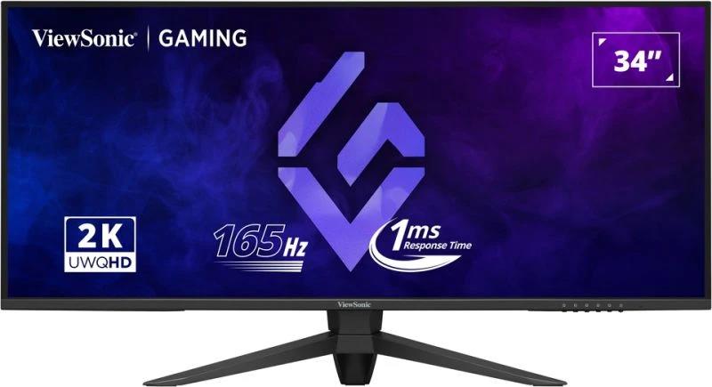 LCD Monitor VIEWSONIC 34 Gaming/21 : 9 Panel VA 3440x1440 21:9 165 Hz Matte 1 ms Swivel Height adjustable Tilt Colour Black VX3480-2K-PRO