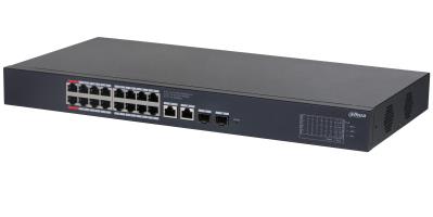Switch DAHUA Desktop/pedestal Rack 16x10Base-T 100Base-TX 1000Base-T 2xSFP PoE ports 16 CS4220-16GT-240