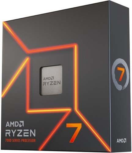 CPU AMD Desktop Ryzen 7 R7-7700X 4500 MHz Cores 8 32MB Socket SAM5 105 Watts GPU Radeon BOX 100-100000591WOF