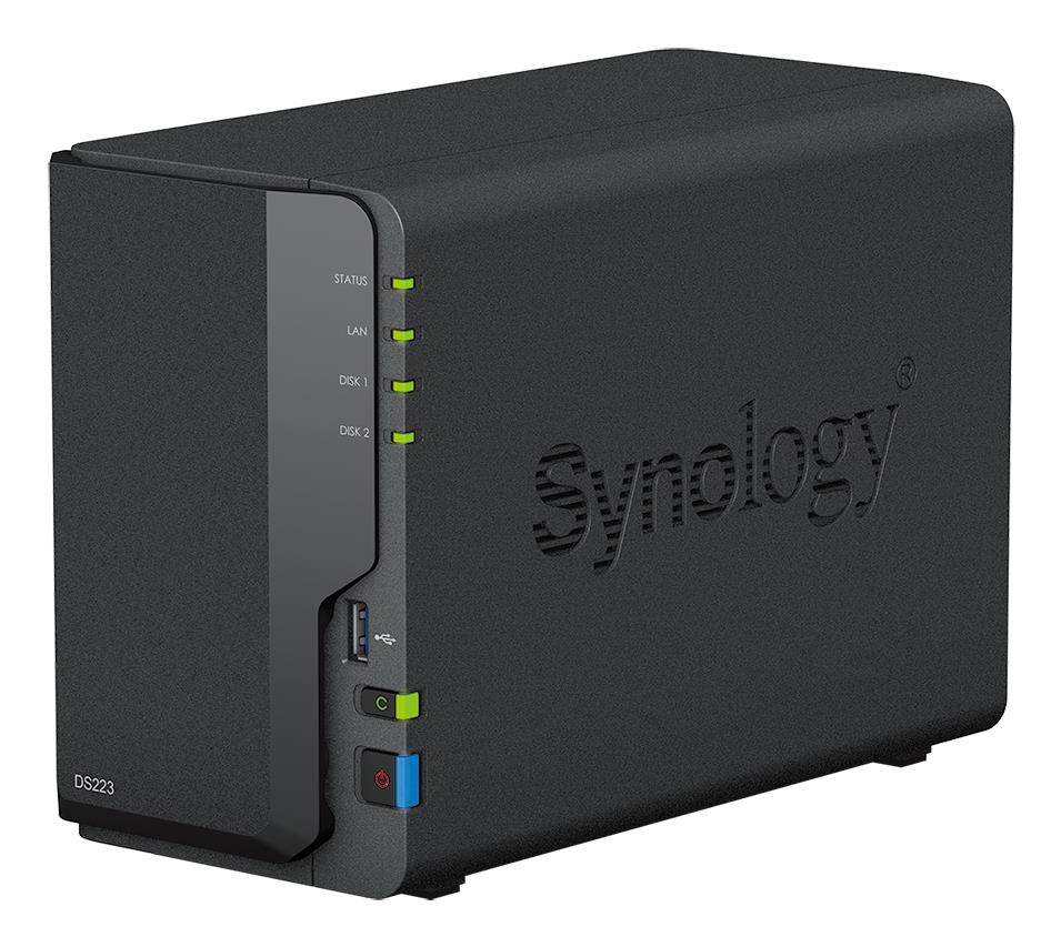 NAS STORAGE TOWER 2BAY/NO HDD USB3.2 DS223 SYNOLOGY