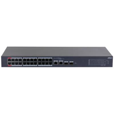 Switch DAHUA CS4226-24ET-240 Desktop/pedestal Rack 1U 24x10Base-T 100Base-TX 2x10/100/1000BASE-T/SFP combo 2 26 PoE ports 24 240 Watts CS4226-24ET-240