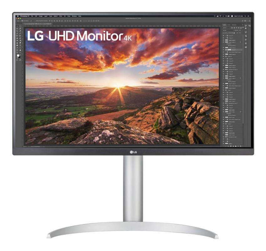LCD Monitor LG 27UP850K-W 27 Gaming Panel IPS 3840x2160 16:9 60 Hz 5 ms Pivot Height adjustable Tilt Colour Black 27UP850K-W