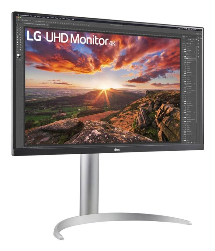 LCD Monitor LG 27UP850K-W 27 Gaming Panel IPS 3840x2160 16:9 60 Hz 5 ms Pivot Height adjustable Tilt Colour Black 27UP850K-W