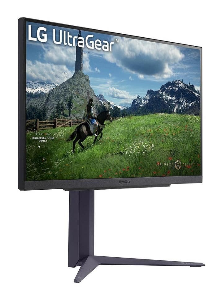 LCD Monitor LG 27 Panel IPS 2560x1440 16:9 180Hz 1 ms Pivot Height adjustable Tilt Colour Black 27GS85Q-B