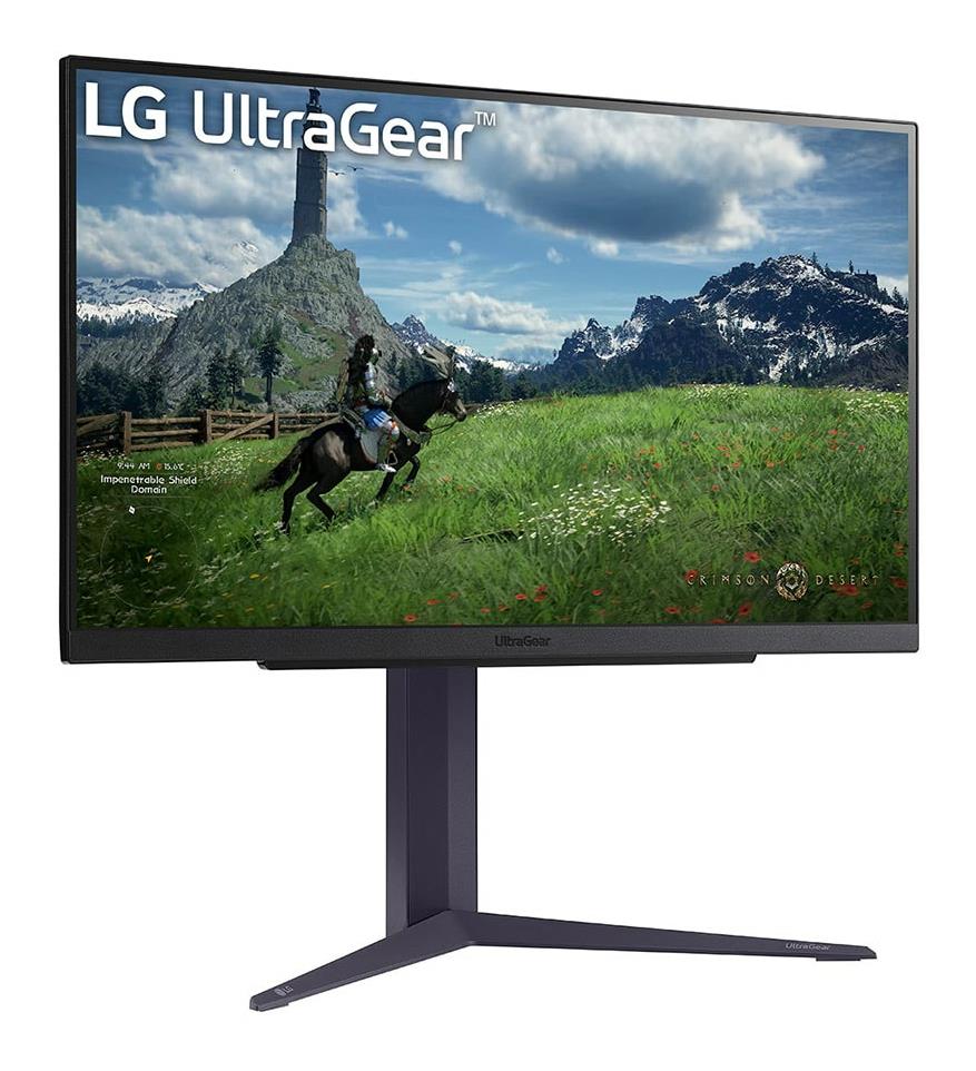 LCD Monitor LG 27 Panel IPS 2560x1440 16:9 180Hz 1 ms Pivot Height adjustable Tilt Colour Black 27GS85Q-B