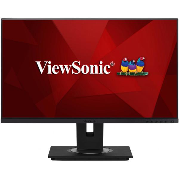 LCD Monitor VIEWSONIC VG2456 24 Panel IPS 1920x1080 16:9 Matte 15 ms Speakers Swivel Pivot Height adjustable Tilt Colour Black VG2456