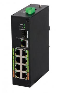 Dahua Technology DH-LR2110-8ET-120 L2 Fast Ethernet (10/100) Power over Ethernet (PoE) Black