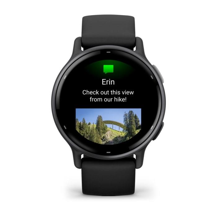 SMARTWATCH VIVOACTIVE 5/BLACK/SLAT 010-02862-10 GARMIN