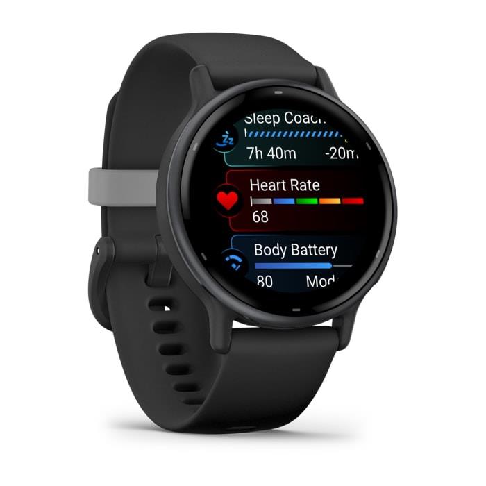 SMARTWATCH VIVOACTIVE 5/BLACK/SLAT 010-02862-10 GARMIN