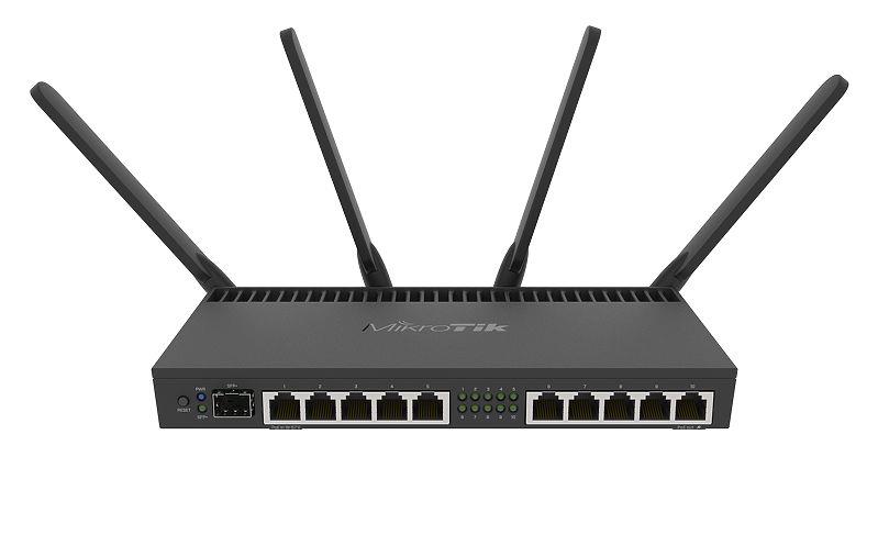 Wireless Router MIKROTIK RB4011iGS+5HacQ2HnD-IN Wi-Fi 5 (802.11ac) Data speed 1733 Mbit/s Ethernet LAN Yes RB4011IGS+5HACQ2HND-IN