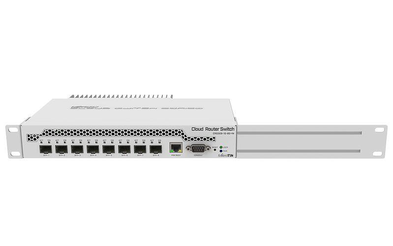 Switch MIKROTIK CRS309-1G-8S+IN 1x10Base-T 100Base-TX 1000Base-T 8xSFP+ CRS309-1G-8S+IN