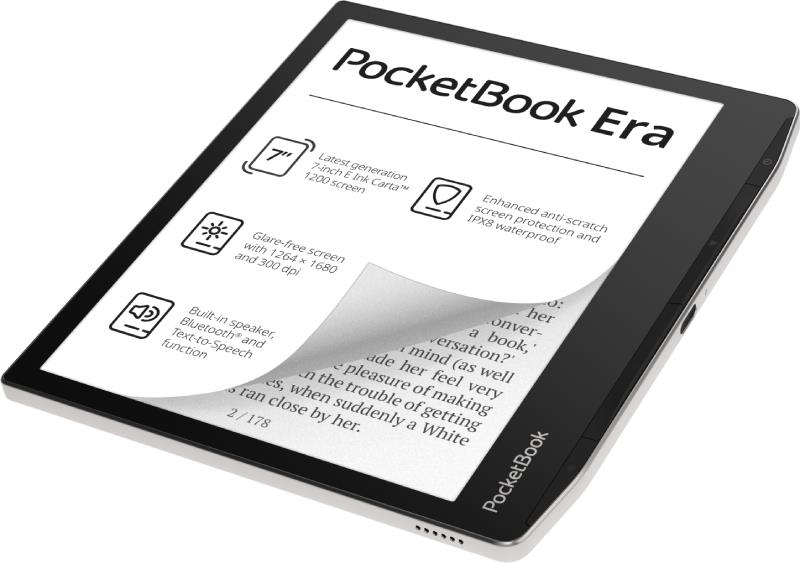 E-Reader POCKETBOOK Era 7 1264x1680 1xUSB-C Bluetooth Silver PB700-U-16-WW