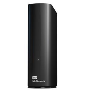 External HDD WESTERN DIGITAL Elements Desktop 6TB USB 3.0 Drives 1 Black WDBWLG0060HBK-EESN