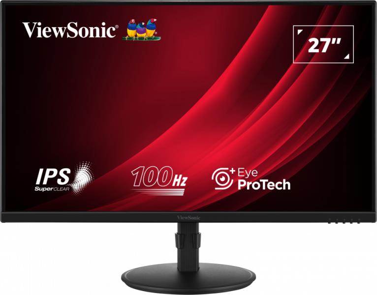 LCD Monitor VIEWSONIC VG2708A 27 Business Panel IPS 1920x1080 16:9 100 Hz 5 ms Swivel Pivot Height adjustable Tilt Colour Black VG2708A
