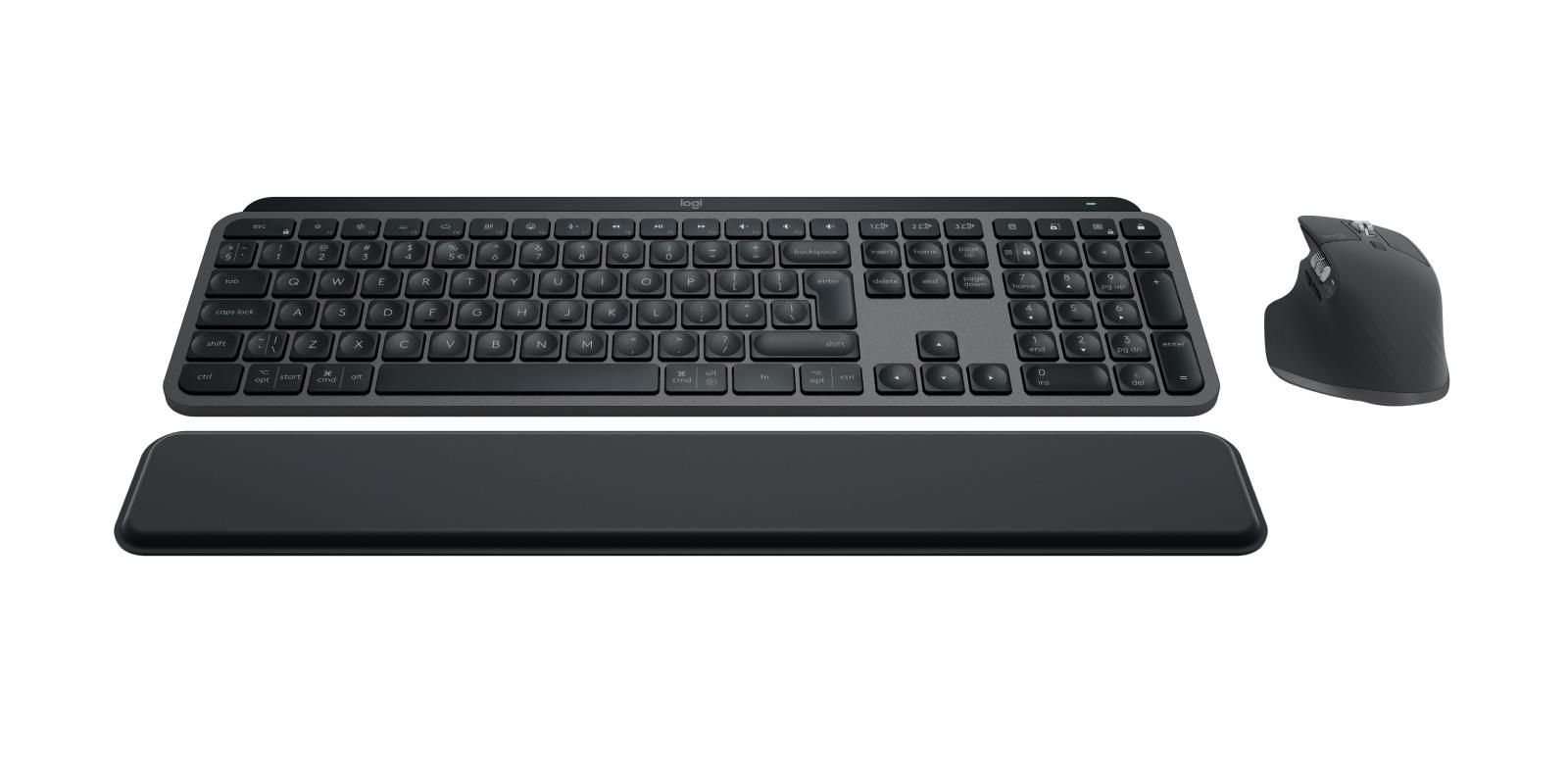KEYBOARD +MOUSE COMBO MXKEYS S/BLACK 920-011614 LOGITECH