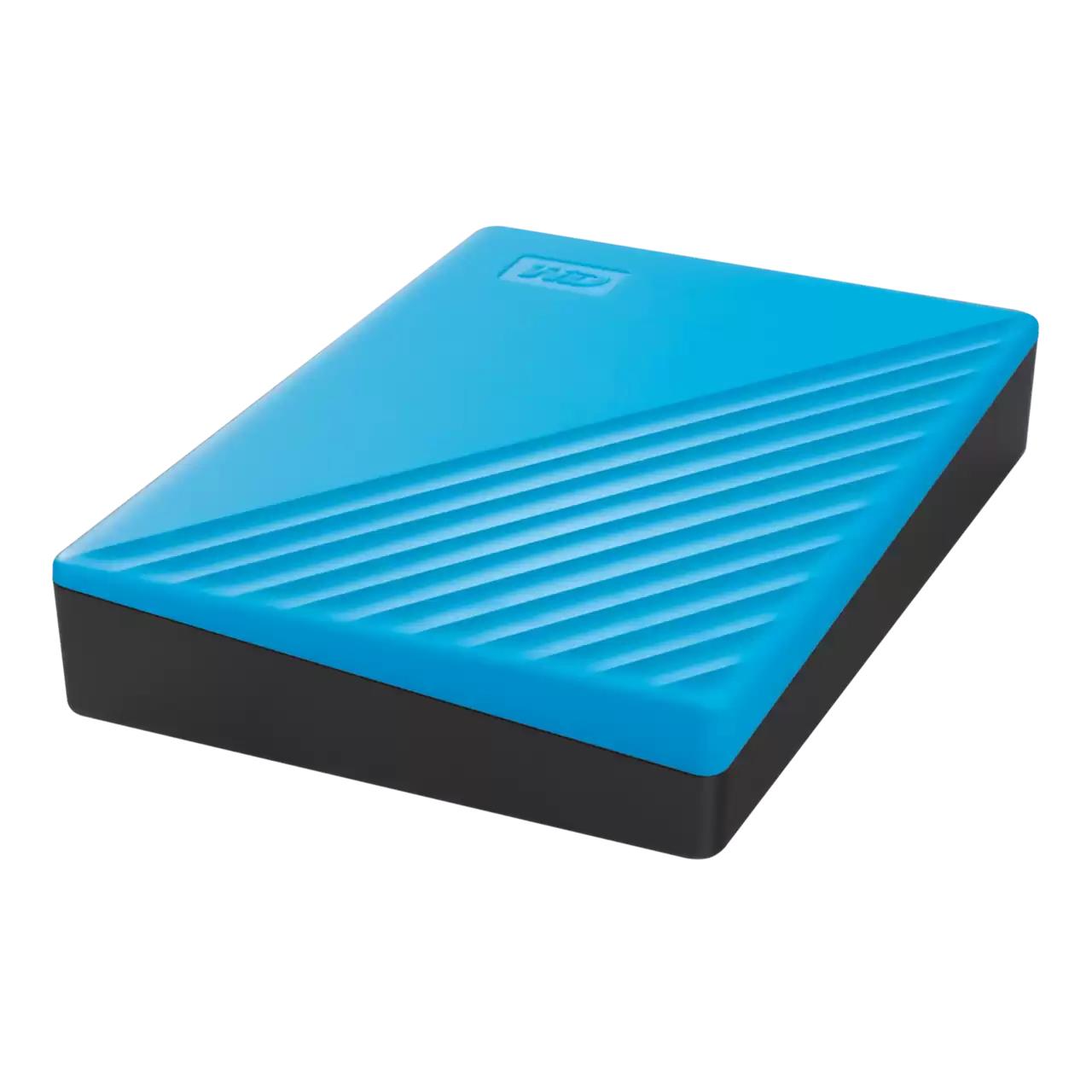 External HDD WESTERN DIGITAL My Passport 6TB USB 2.0 USB 3.2 Colour Sky Blue WDBR9S0060BBL-WESN
