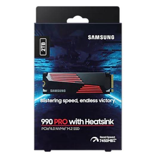 Samsung 990 PRO 2 TB M.2 PCI Express 4.0 NVMe V-NAND MLC