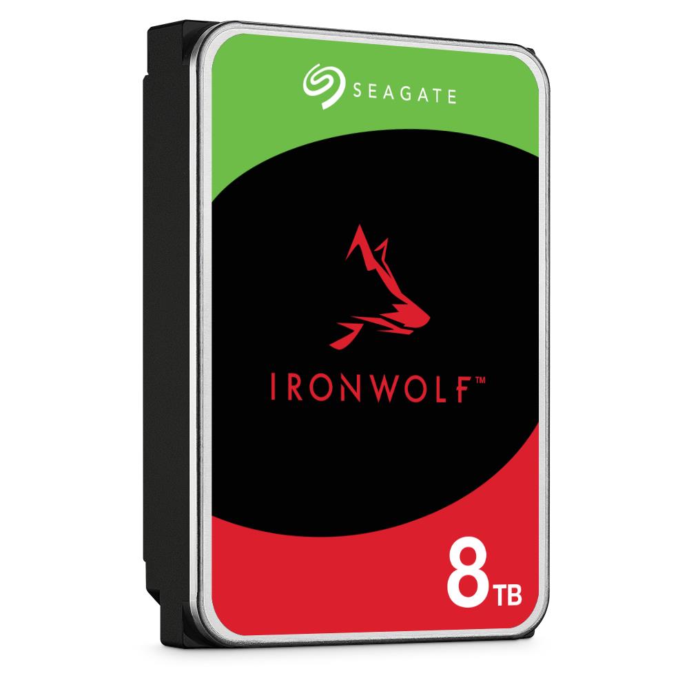 HDD SEAGATE IronWolf 8TB SATA 3.0 256 MB 7200 rpm Discs/Heads 5/10 3,5 ST8000VN004