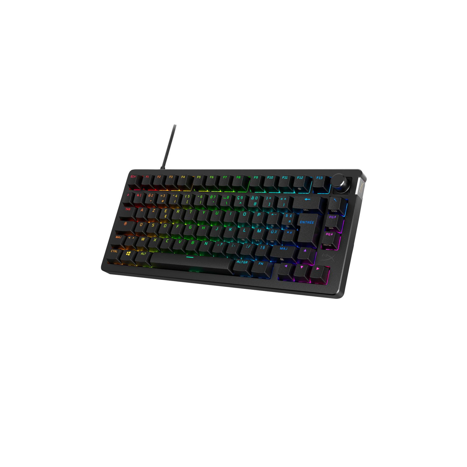 KEYBOARD ALLOY RISE 75 S BLACK/7G7A4AA#ABA HYPERX