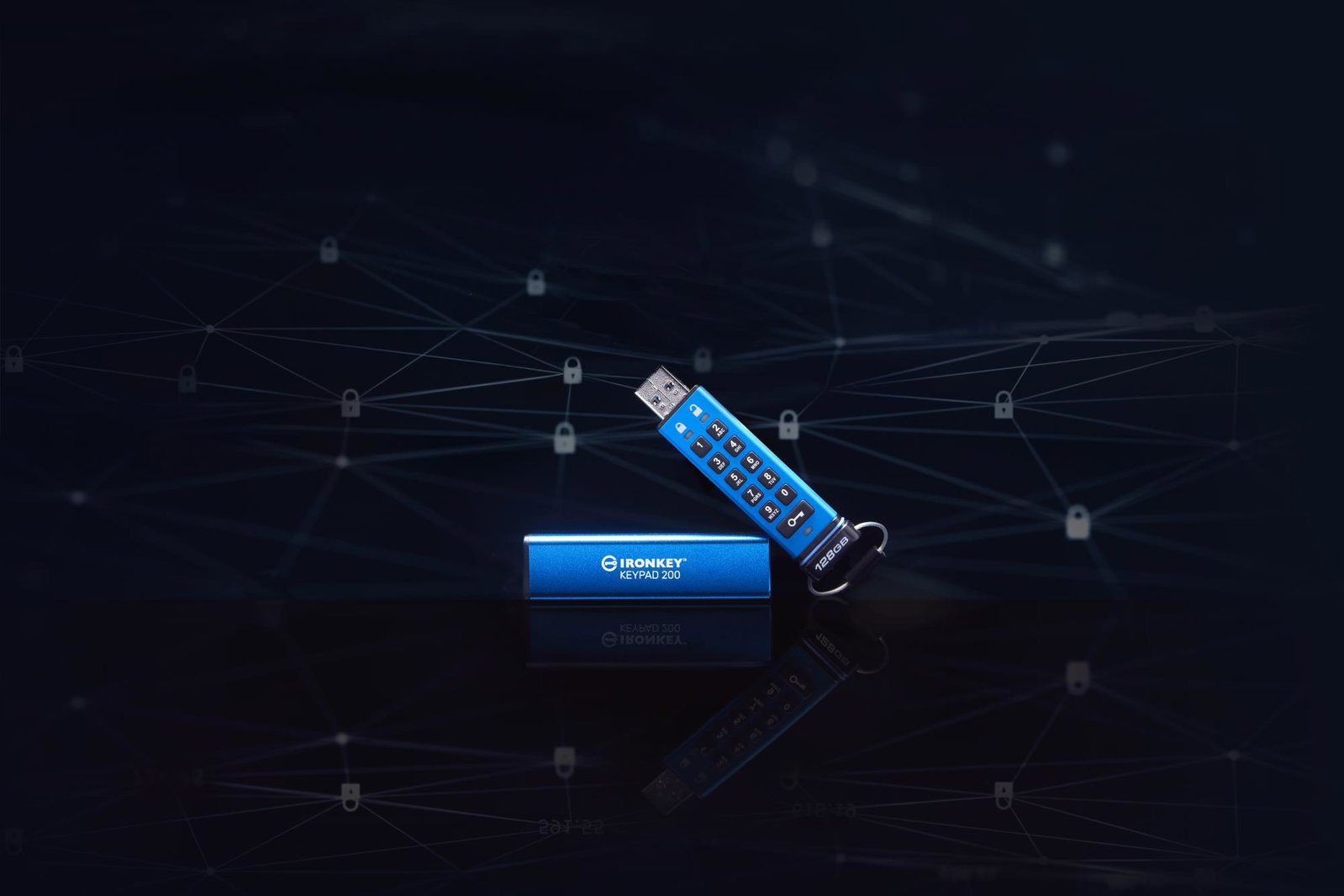 MEMORY DRIVE FLASH USB3.2/128GB IKKP200/128GB KINGSTON