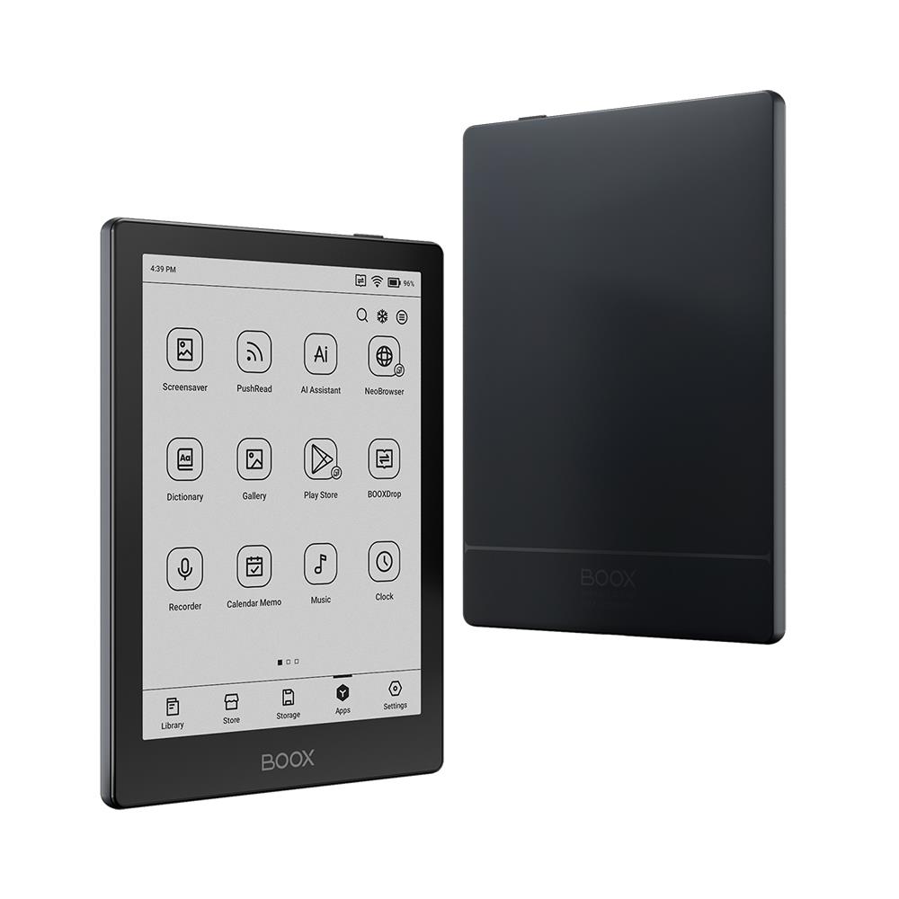 E-Reader ONYX BOOX 6 1072x1448 Memory 32 MB 1xUSB-C Micro SDXC Wireless LAN Bluetooth Black OPC1225R