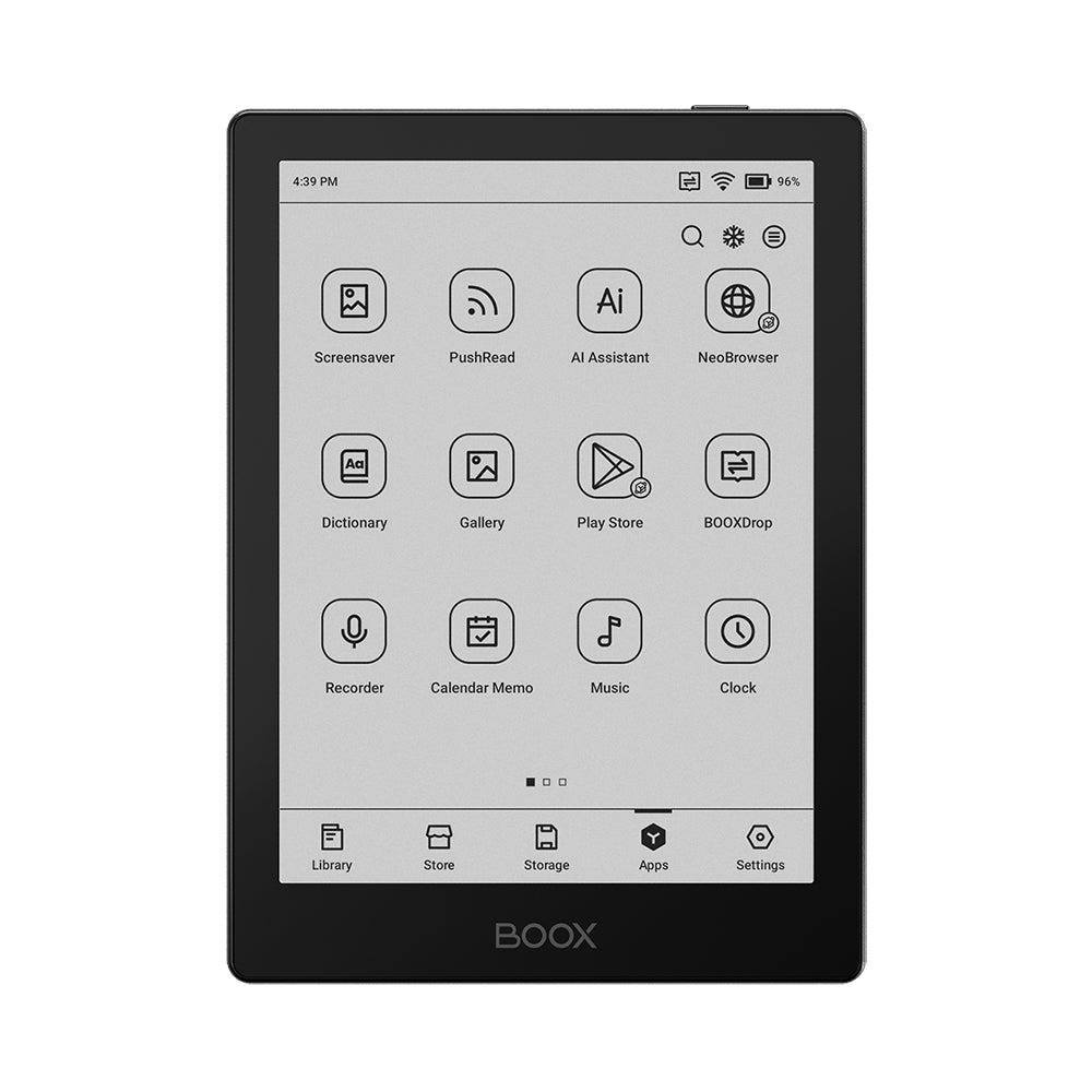 E-Reader ONYX BOOX 6 1072x1448 Memory 32 MB 1xUSB-C Micro SDXC Wireless LAN Bluetooth Black OPC1225R