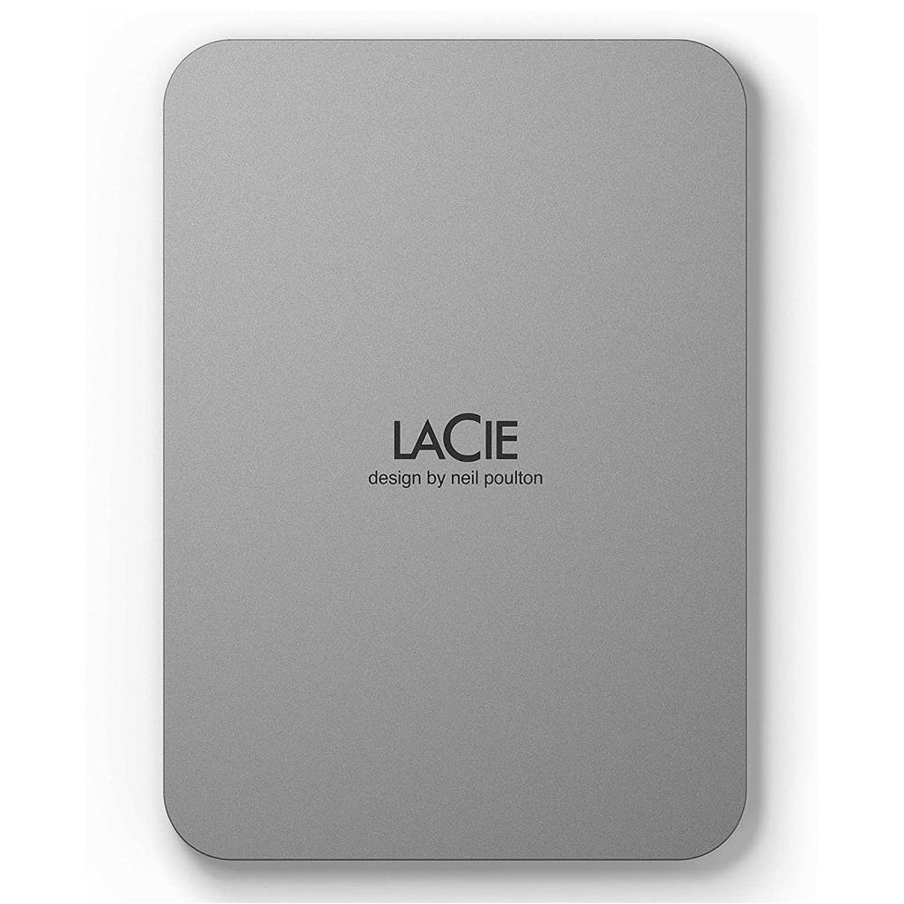 External HDD LACIE Mobile Drive 5TB USB-C Colour Silver STLP5000400