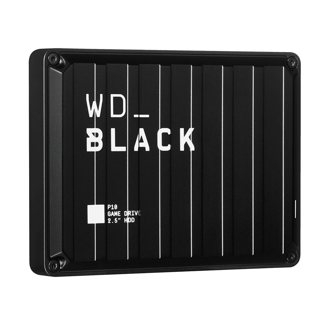 External HDD WESTERN DIGITAL P10 Game Drive 5TB USB 3.2 Colour Black WDBA3A0050BBK-WESN