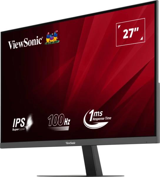 LCD Monitor VIEWSONIC VA2708-2K-HD 27 4K Panel IPS 2560x1440 100Hz Matte 1 ms Tilt Colour Black VA2708-2K-HD