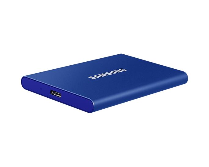 Samsung Portable SSD T7 2 TB USB Type-C 3.2 Gen 2 (3.1 Gen 2) Blue