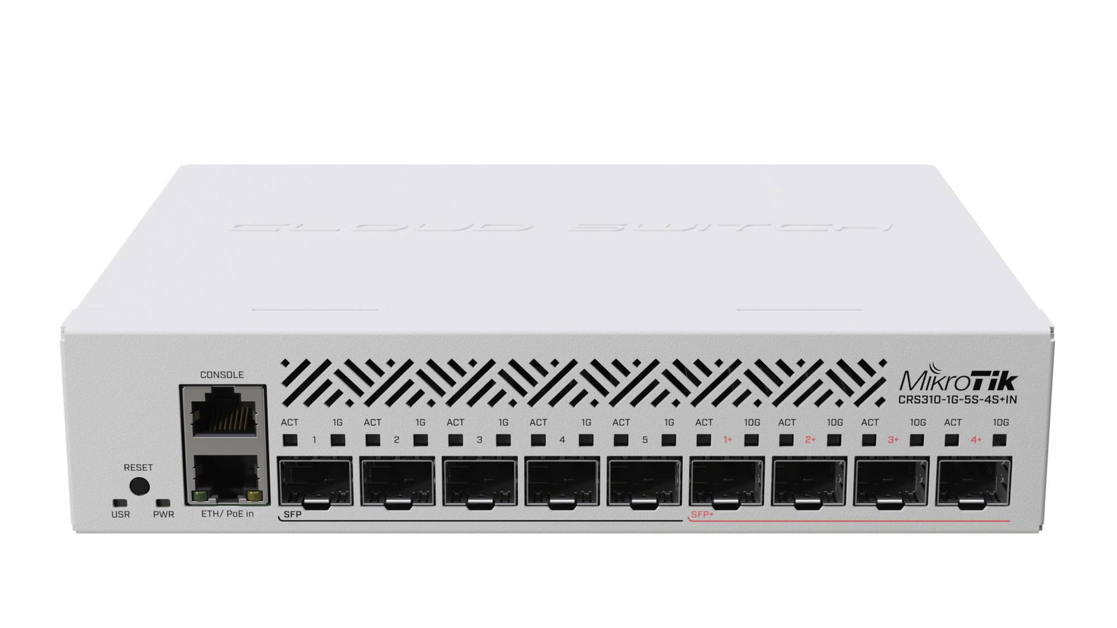 Switch MIKROTIK CRS310-1G-5S-4S+IN Type L3 PoE ports 1 CRS310-1G-5S-4S+IN