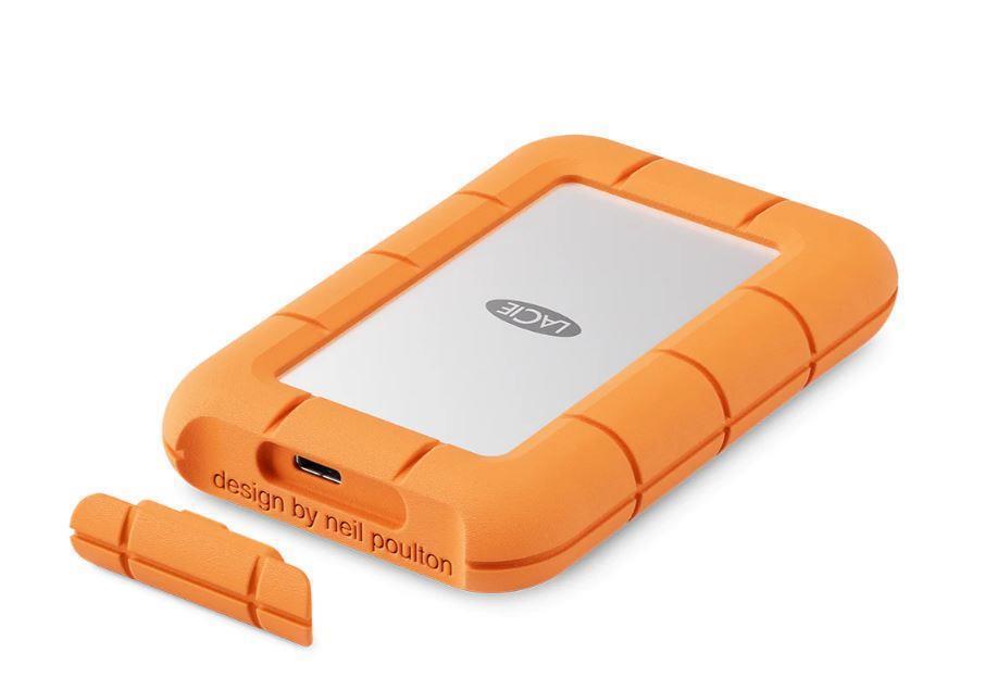 External SSD LACIE 1TB USB-C Write speed 2000 MBytes/sec Read speed 2000 MBytes/sec STMF1000400