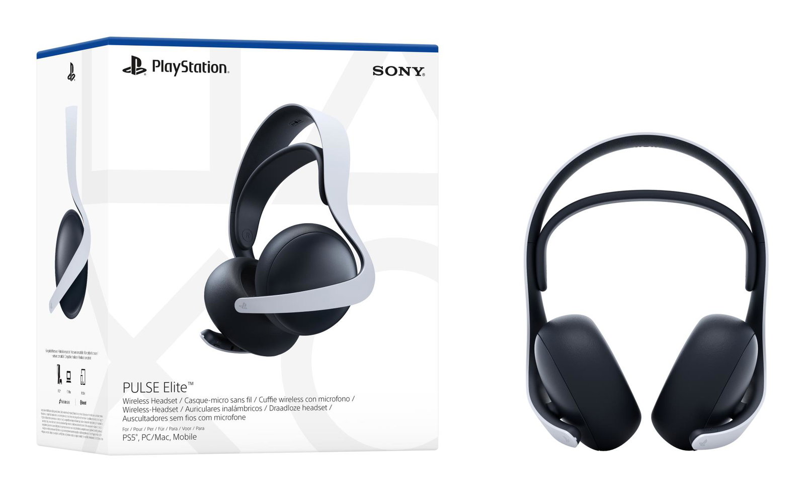 HEADSET WRL PULSE ELITE /PS5/WHITE 711719572978 SONY