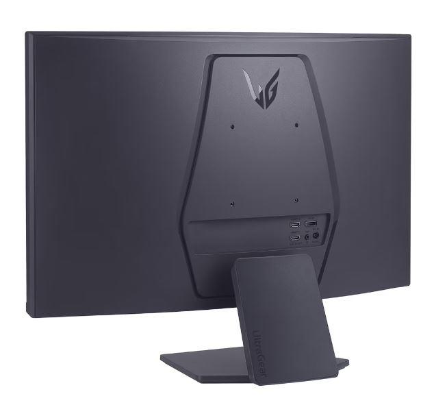 LCD Monitor LG 27GS60QC-B 27 Gaming/Curved Panel VA 2560x1440 16:9 180 Hz Matte 1 ms Tilt Colour Black 27GS60QC-B