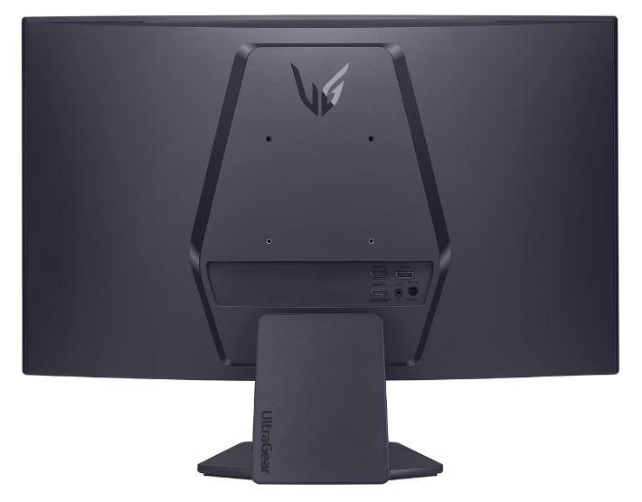 LCD Monitor LG 27GS60QC-B 27 Gaming/Curved Panel VA 2560x1440 16:9 180 Hz Matte 1 ms Tilt Colour Black 27GS60QC-B