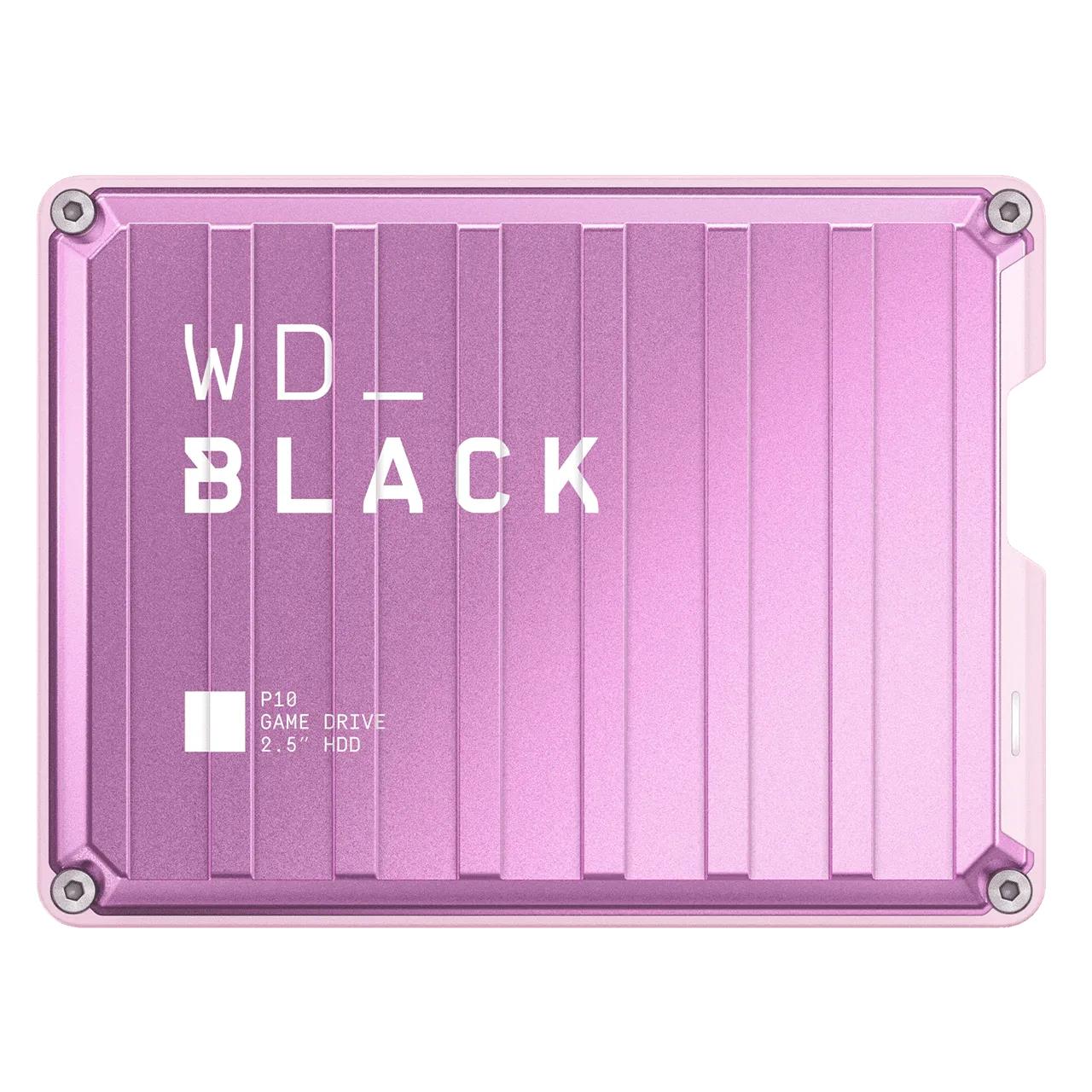 External HDD WESTERN DIGITAL P10 Game Drive WDBZ7D0040BPK-WESN 4TB USB 3.2 Colour Pink WDBZ7D0040BPK-WESN