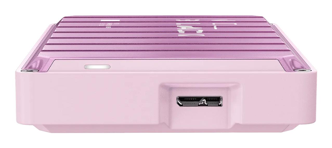 External HDD WESTERN DIGITAL P10 Game Drive WDBZ7D0040BPK-WESN 4TB USB 3.2 Colour Pink WDBZ7D0040BPK-WESN