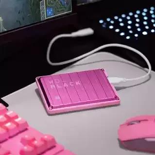 External HDD WESTERN DIGITAL P10 Game Drive WDBZ7D0040BPK-WESN 4TB USB 3.2 Colour Pink WDBZ7D0040BPK-WESN