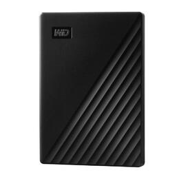 External HDD WESTERN DIGITAL My Passport 5TB USB 2.0 USB 3.0 USB 3.2 Colour Black WDBPKJ0050BBK-WESN
