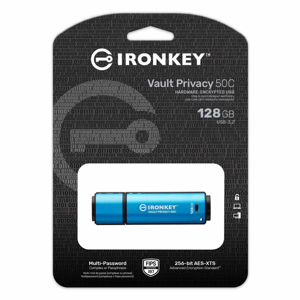 MEMORY DRIVE FLASH USB-C 128GB/IKVP50C/128GB KINGSTON